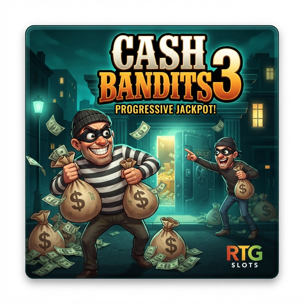 Cash Bandits 3 slot by RTG